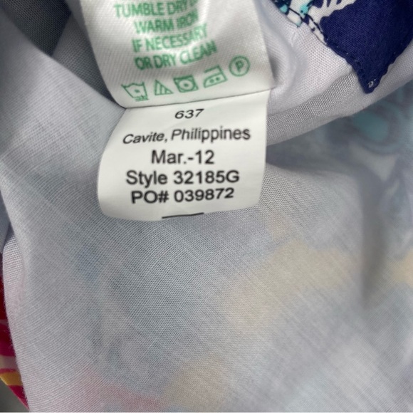 Lily Pulitzer Maurina Print Shift Dress Girls Size 14 - Picture 9 of 12